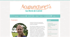 Desktop Screenshot of isa-acupuncture.com